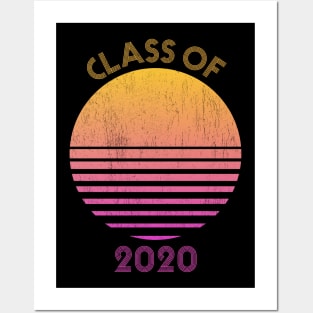 Class of 2020 sunset Posters and Art